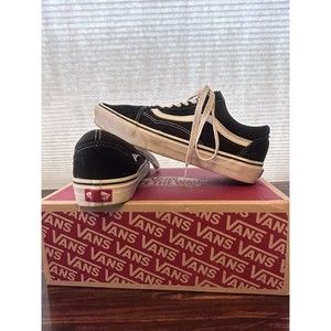 vans shoes size 9 black Womens 7.5 Men’s kids
